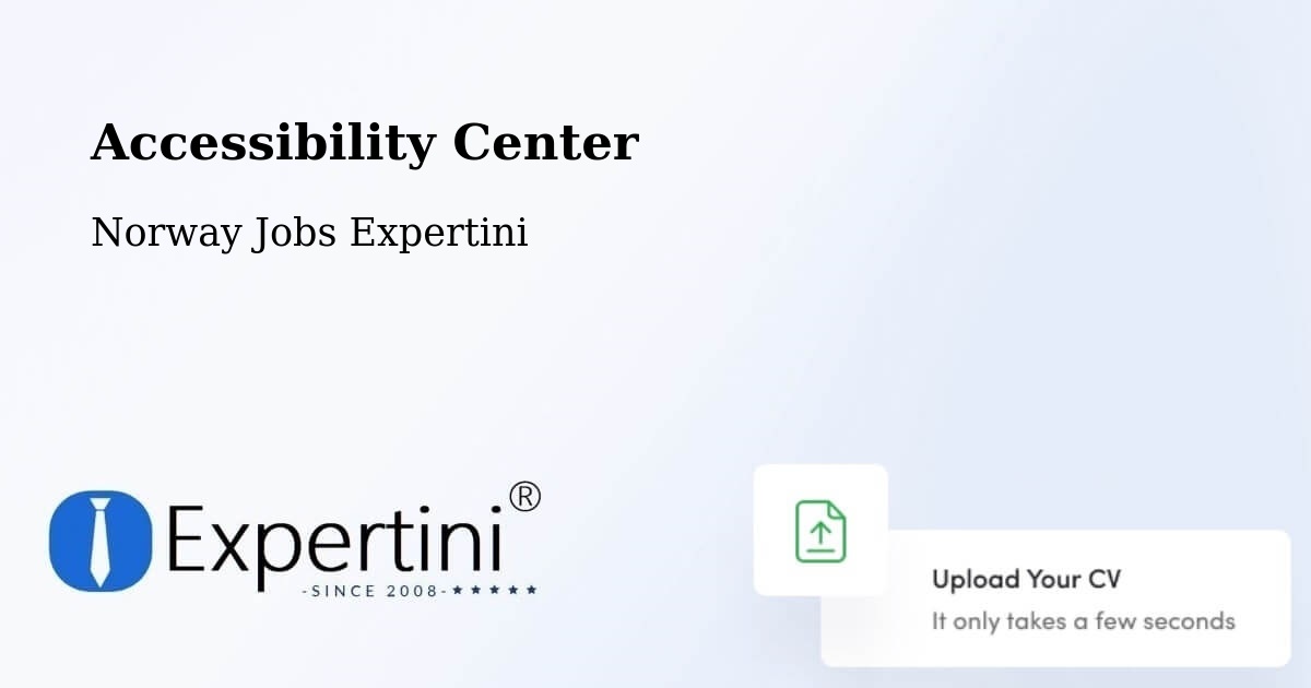 Accessibility Statement – Bærum - Norway Jobs Expertini